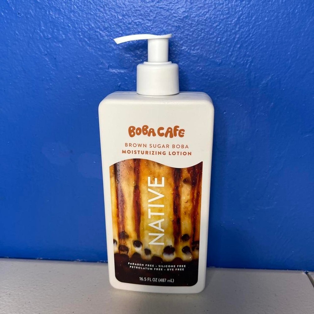 Native Boba Cafe Brown Sugar Boba Moisturizing Lotion 16.5 fl oz Niacinamide